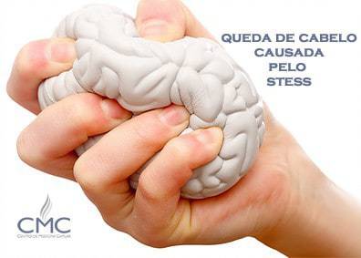 queda de cabelo por stress